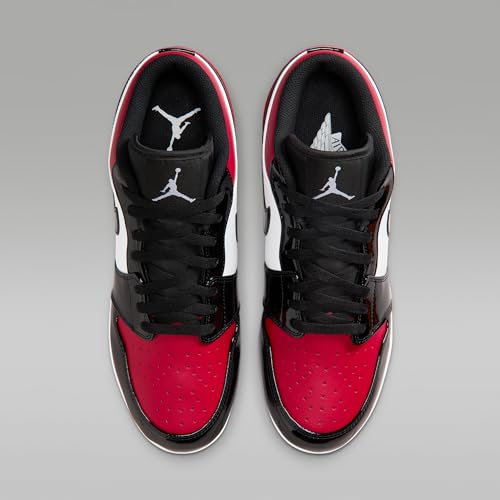Jordan 1 Retro MCS Low Men's Baseball Cleats (Gym Red/White/Black) Size 9.5 - image 5
