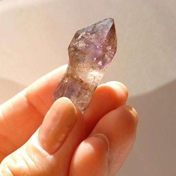 ☆9/3まで値下 【原石】アメジストエレスチャル(骸骨水晶) ☆9/3まで値