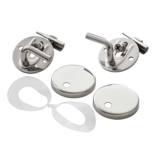 Originale Ideal Standard Ideal Standard - Multi Suites, Set di cerniere per sedile copriwater serie Contour 21, EW02867, Neutro