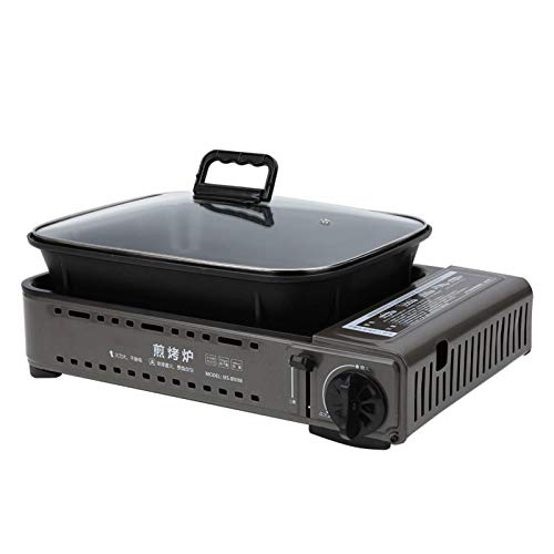 Mini Integratie Cassette Oven Camping Gasfornuis Frituren Braadfornuis Koken Cassette Buiten BBQ Gegrilde Vis Plaat - Afbeelding 6