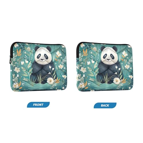 Funda para laptop 13-14 pulgadas con diseño Panda miniatura 2