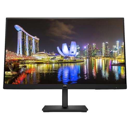 Image of HP Series 3 Pro 22-inch 322pf Full HD (1920 x 1080) LCD IPS Monitor, 2-Pack, VGA, DisplayPort Bundled with Desk Mount Dual Monitor Stand