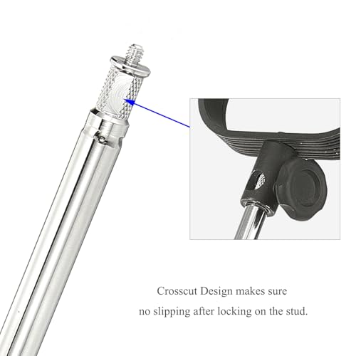 Image of PHOCUS 22 inch C Stand Boom Arm, Extension Boom Arm for Photography, C Stand Light Stand, Reflector Flag, Studio Video Equipment (22 inch)