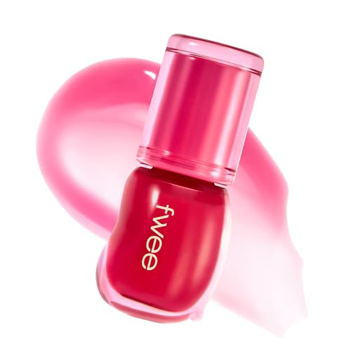 fwee 3D Voluming Gloss | Blushed Moment - Candy 30% | Lip Gloss, High-Shine, Non-Sticky, Moisturizing Finish | 5.3g