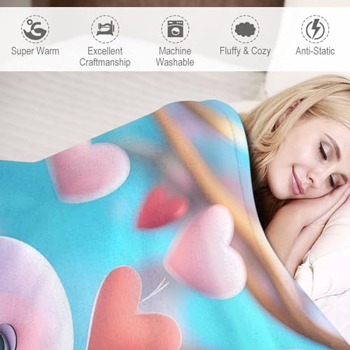 Couverture polaire perroquet flannel douce 100x130 cm pour lit
