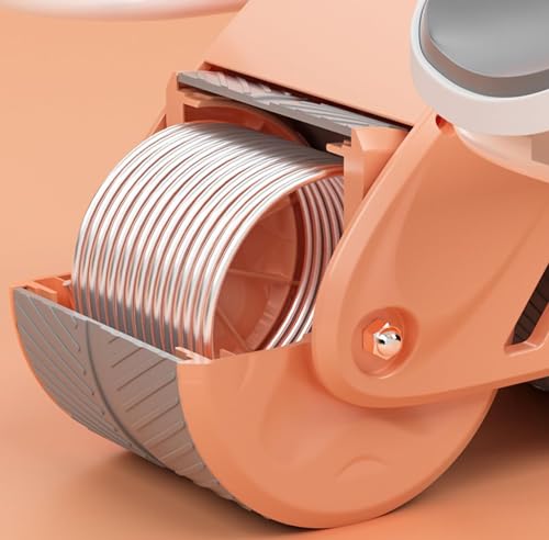 Image of 2023 New Ab roller Wheel, Automatic Rebound 2 In 1 For Abs Workout, Abdominal Fitness Wheel for men women, Dynamic Core Trainer Plank Exercise Wheels with Phone Stand For Home Gym Fitness