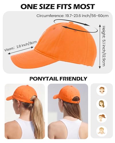Image of American Trends Womens Baseball Caps Cute Heart Dad Hat, Adjustable Cotton Unisex Cap for Workout, Golf & Everyday Wear