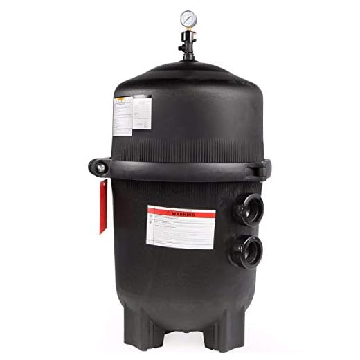 XtremepowerUS Pro-Series Pool Cartridge Filter In-Ground Swimming Pool and Spa Pool Filter System w/ 4 Filter 425 sq ft Inground