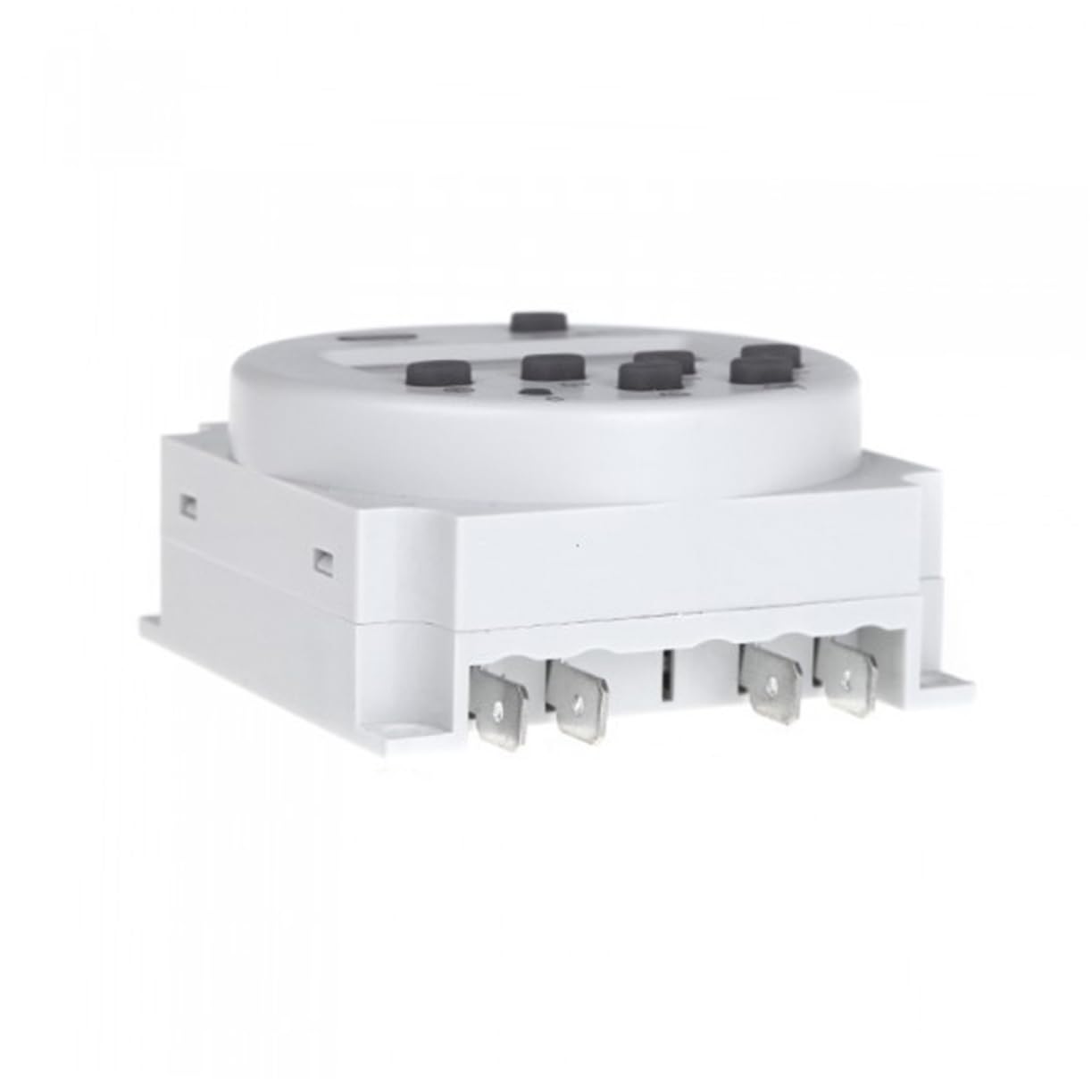 Gadpiparty Timer per Conto alla Rovescia Meccanico da 3 Pezzi 12v Dc Timer Programmabile 16a @ 250vac Display Lcd di Facile Lettura