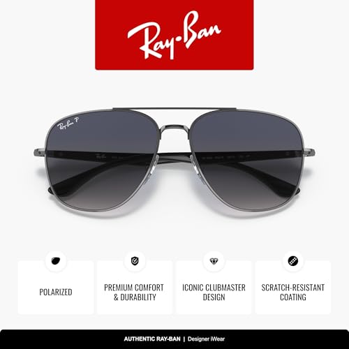 Image of Ray-Ban RB3683 Square Sunglasses for Men for Women