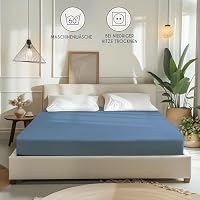 Dreamzie - Spannbettlaken - 120x200cm - 100% Baumwolle Jersey – Ansicht 6