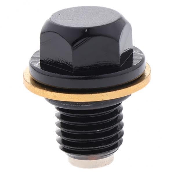 Club Bollywood® 5xMetal Engine Oil Pan Protection Plug for ATV and Motorcycle Black-image-36