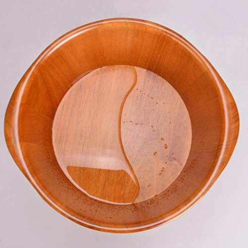 Spa de pies Katzowen de madera con tapa 24 cm miniatura 4