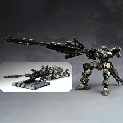 Image of Pipigirl 1 /100 Plastic Mecha Action Figures Kits, Lynx, 8.5 in High, Model Kits to Build, Easy to Assembly Mecha Model