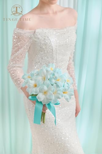 TINGE-TIME-10pcs-Fake-Flowers-153-Blooming-Tulips-Artificial-Flowers-Real-Touch-Tulips-for-DIY-Indoor-Home-Wedding-Office-Kitchen-Vase-Floral-Arrangements-Light-Blue TINGE TIME 10pcs Fake Flowers 153 Blooming Tulips Artificial Flowers Real Touch Tulips for DIY Indoor Home Wedding Office Kitchen Vase Floral Arrangements Light Blue