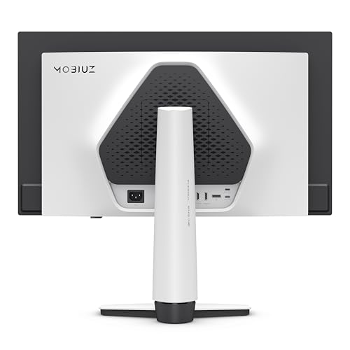 Image of BenQ MOBIUZ EX271QZ 27 inch 2K QHD 3rd Gen QD-OLED 500Hz Gaming Monitor| 0.03ms GtG|HDMI 2.1, DP 1.4|USB-C|99% DCI-P3|AMD FreeSync Premium Pro|Game Art Mode|Height,Swivel, Tilt Adjustable(White)