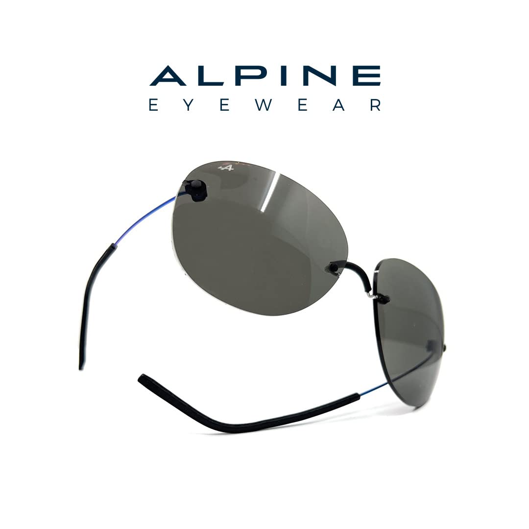 Gafas de sol - Barcelona - Unisex - Elegantes y Deportivas - Ramas ergonómicas - Protección integral contra los rayos UVA y UVB - Fabricado en Francia, Negro, 59-21 - 130