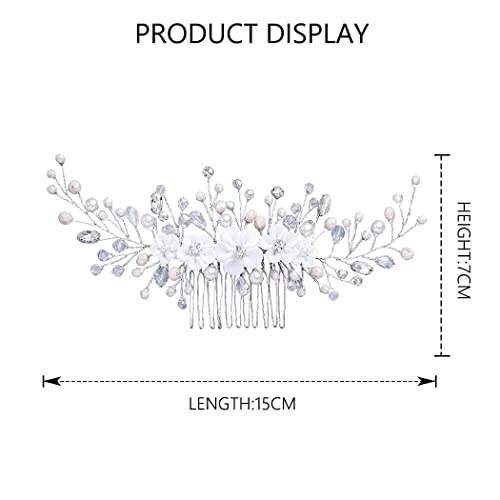 Fashband, Pettinino per capelli da sposa con fiori...