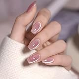 ネイルチップ キャッツアイ コーヒ