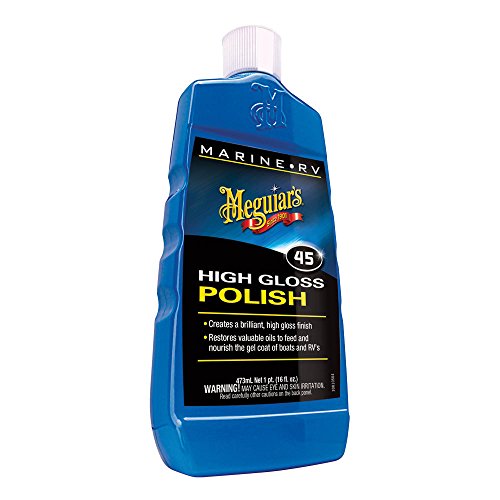 Meguiar's M4516 Marine/RV Polish & Gloss Enhancer - 16 oz