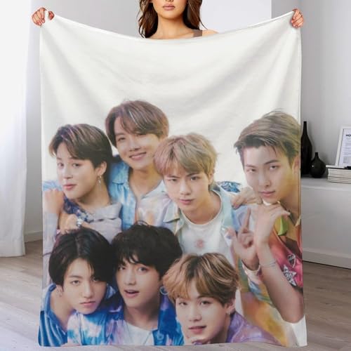 IZIWDORW BTS Plüschdecke