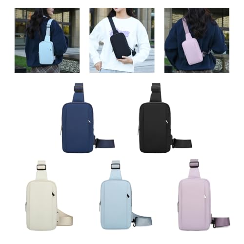 Stylish Commuters Shoulder Bag Nylon Chest Bags For Men And Women Casual Crossbody Purse Comfort3