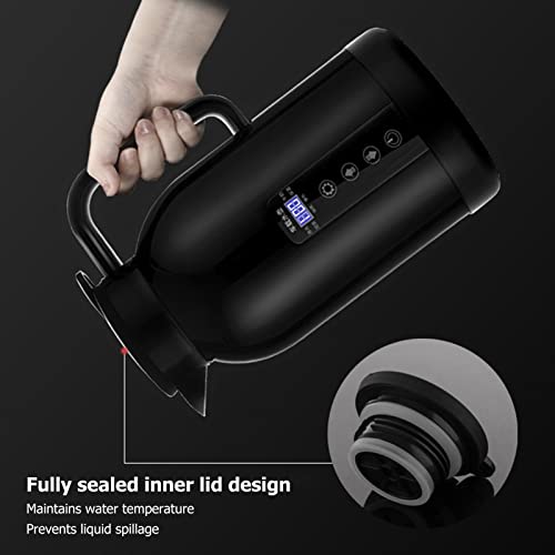 Tetera eléctrica portátil acero inoxidable 1.3 L miniatura 5