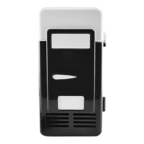 Image of ATORSE USB Mini Fridge Drink Cooler Refrigeration System Small Refrigerator Black|Home & Garden|Kitchen Dining & Bar|Bar Tools & Accessories|Ice Buckets & Wine Coolers