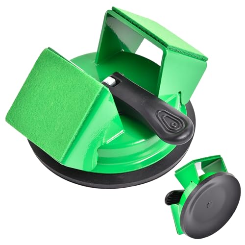 Ventosa de suelo, resistente nivelador de relleno de 45 grados con almohadillas autoadhesivas, herramienta de succión para suelo, para la colocación, nivelación, alineación y fijación de encimeras