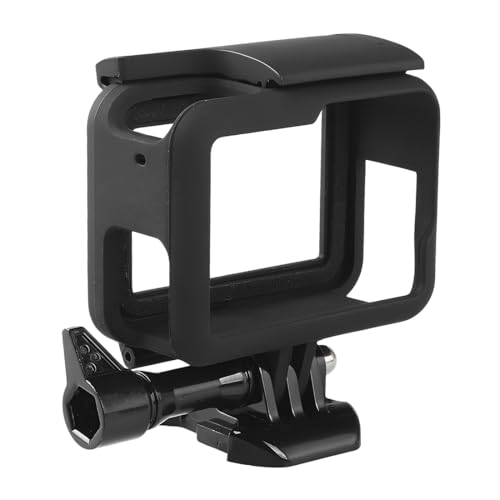 Custodia Protettiva Compatibile con GoPro Hero 7/6/5/(2018) Black Action Cameras Telaio Case con Zoccolo Attacco Rapido e Vite
