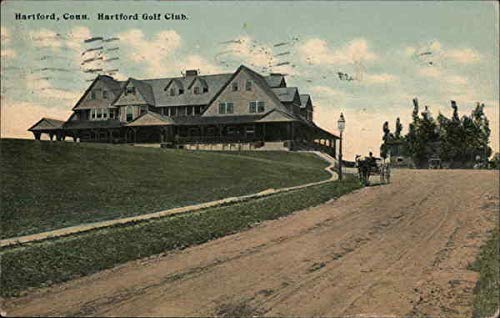 Hartford Golf Club CT 1910 Antique Postcard