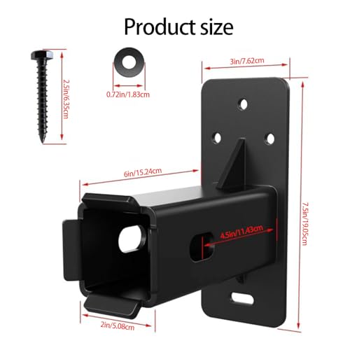 Solution de rangement murale pour vélos et support mural d'attelage 5,1 cm - 3
