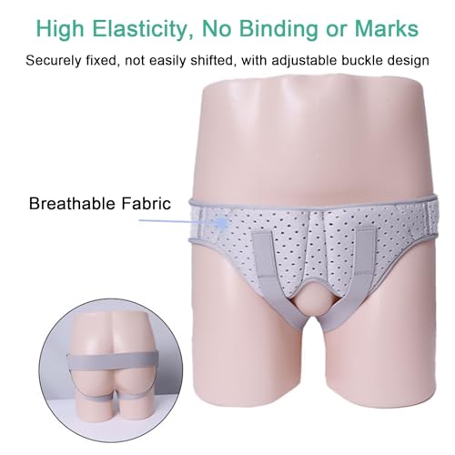 Faja para Hernia Inguinal Hombre Beige Talla M miniatura 3