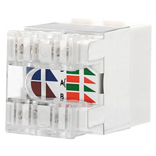 Molex Premise Network 181970080 Powercat 6 DataGate Jack, 568A/B, biały, 25 sztuk