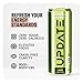 Drink Update Energy Drink with Paraxanthine - Jitter Free, Crash Free, No Overstimulation, No Withdrawal - Caffeine and Sugar Free (Lime, 12 Pack)