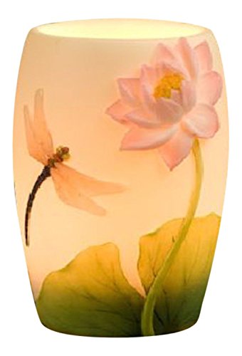 Dragonfly & Waterlily Night Lamp by Ibis & Orchid #55003