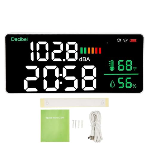 GLOGLOW 4-in-1 Decibel Meter