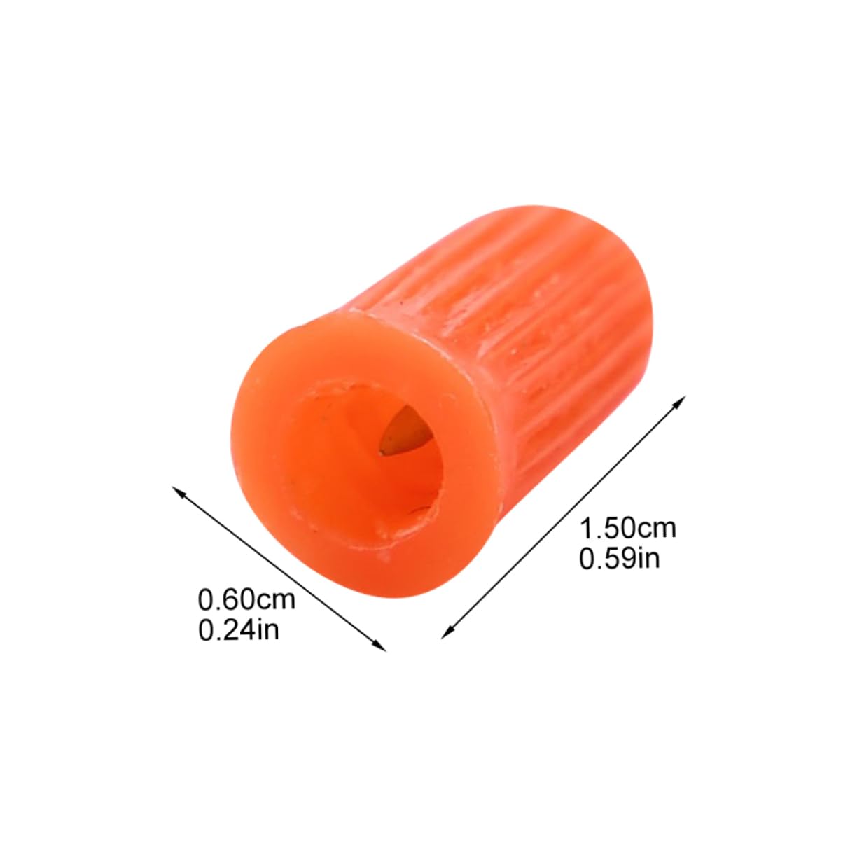 FOMIYES Bottle for Glue 20pcs Eyelash Glue Bottle Nozzles Anti-blocking Easy to Use and Store