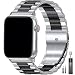 EPULY Compatible with Apple Watch Band 42mm 44mm 38mm 40mm with Case,Business Stainless Steel Metal Wristband for iWatch Series 5/4/3/2/1