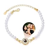 VBAIFAyy Custom Photo Bracelet - Personalized Keepsake Jewelry Gift with Picture Inside,Women's Identification Bracelet (Gold style)