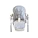 Aveanit Peg Perego Prima Pappa Zero 3 - Cojín de Asiento Funda de Repuesto Para Trona 100% Algodón, Color Gris