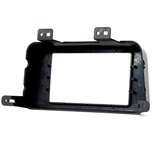 Moldura 2 Din para Nissan Kicks Original Black Piano - Epx 384