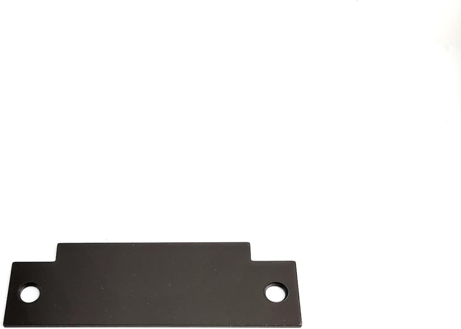 T-Strike Blank Filler Plate | Dummy ANSI Strike | 4-7/8" x 1-1/4" Steel Cover | Door Jamb Hinge Filler Plate | Oil Rubbed Bronze