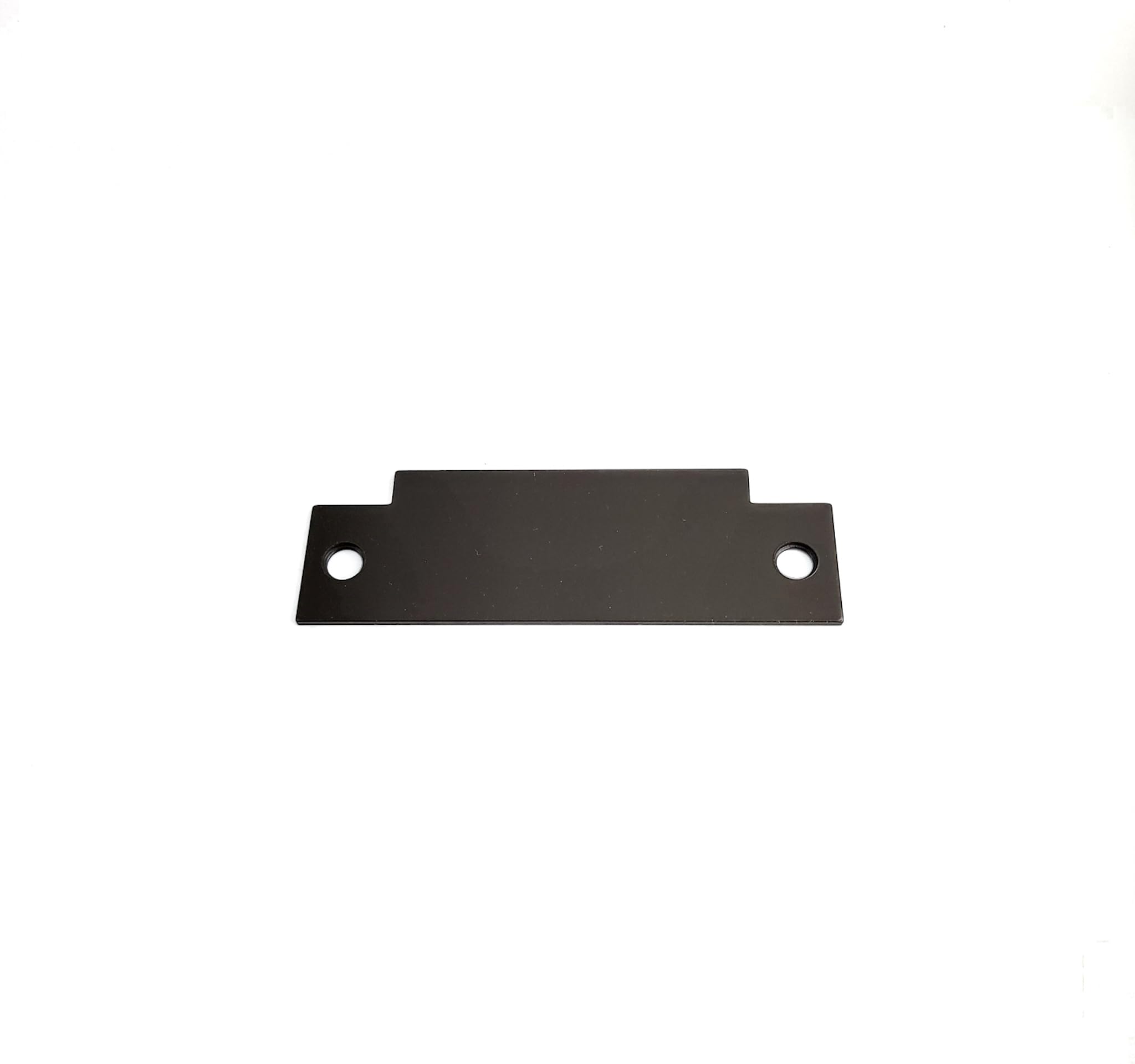T-Strike Blank Filler Plate | Dummy ANSI Strike | 4-7/8" x 1-1/4" Steel Cover | Door Jamb Hinge Filler Plate | Oil Rubbed Bronze