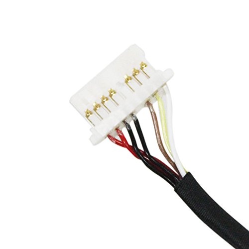 Gintai Ac Dc Power Jack Harness Cable For Hp X360 13-4003Dx 13-4005Dx 13-4001 13-4001Dx 13-4002Dx 13-4193Dx 13-4193Nr 13-4194Dx 13-4101Dx 13-4102Dx 13-4103Dx 13T-4000 Cto 13-4100Dx 13-4105Dx 13-4107Tu #TOP4
