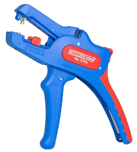 WEICON TOOLS Automatische Abisolierzange No. 5 Pro, Abisolierer für Kabel von 0,2 - 16 mm², Seitenschneider, Made in Germany
