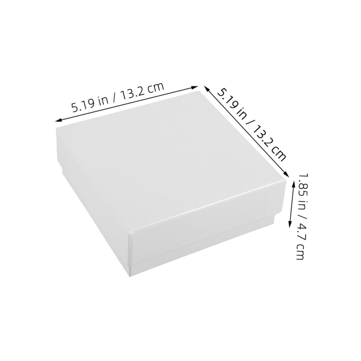 STOBAZA Pcs Lab Sample Storage Boxes Freezer Safe Paper Box Storage Bin Paper Freezer Case Cryogenic Sample Holder Lid