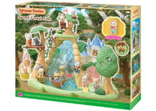 Aire de jeu d'aventure Cascade Sylvanian avec toboggan et cachettes