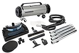 Metropolitan Professionals ADM-4PNHSF 13 Amp 4-Horsepower Canister Vacuum with Quadruple Hepa Filtration and Electric Power Nozzle