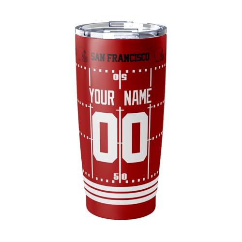 Image of ANTKING San Francisco Tumbler 20 oz Travel Coffee Cup for Men Women Boy Custom Name Number Gifts